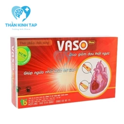 Vaso New - Hỗ trợ giảm cholesterol máu giảm xơ vữa động mạch